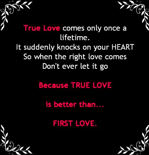  First True Love Quotes QuotesGram