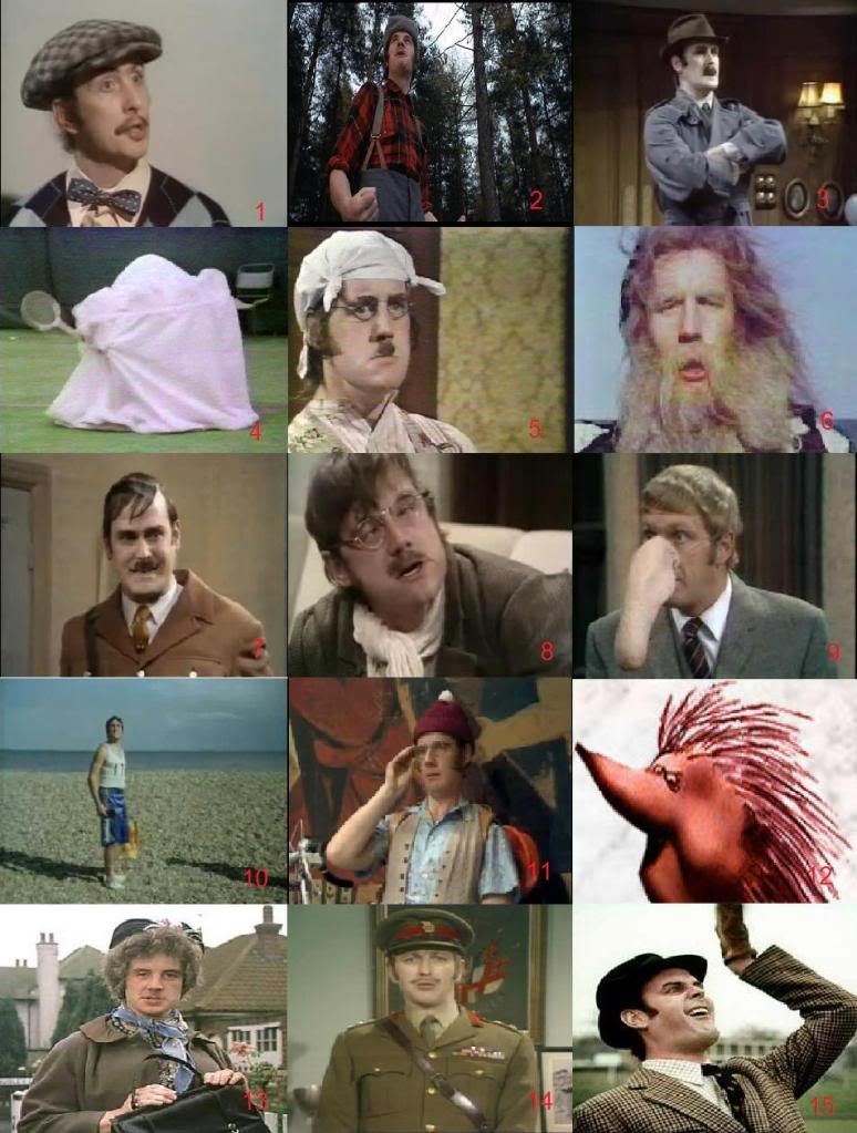 Monty Python Characters By Picture Quiz - By Mountaingirl