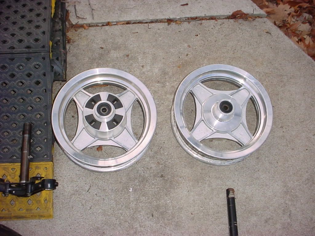 Honda ct70 aluminum wheels #3