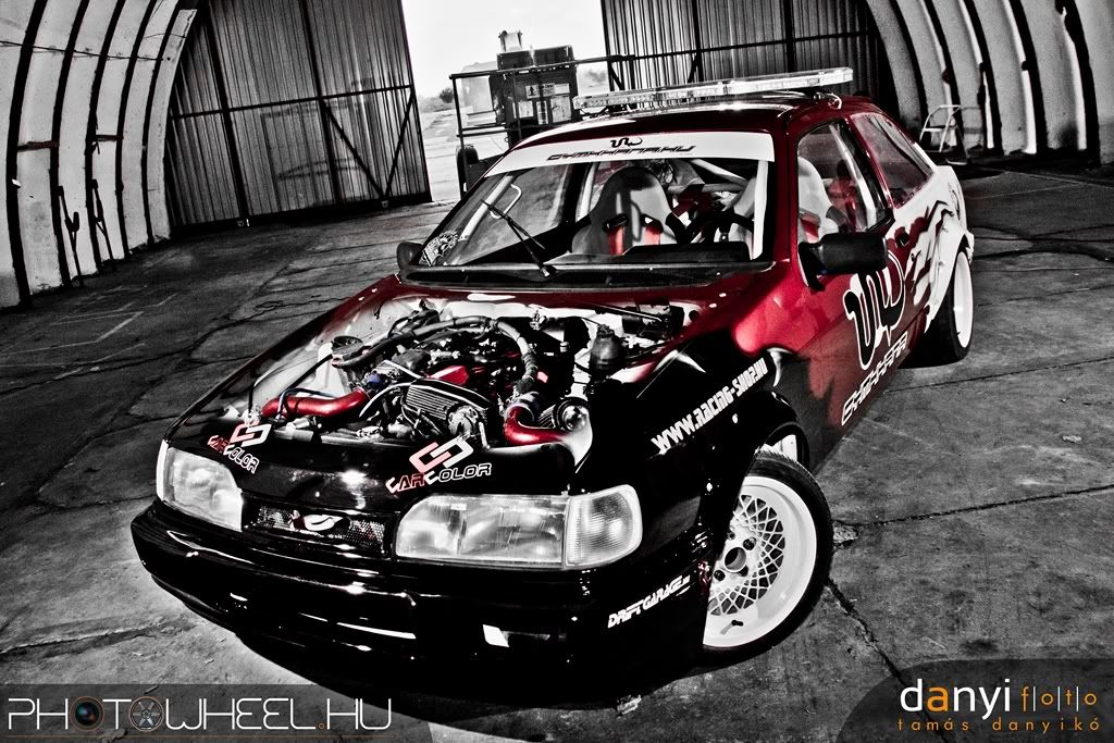  driftspec Ford Sierra it was built as the'pace car' of the hungarian 