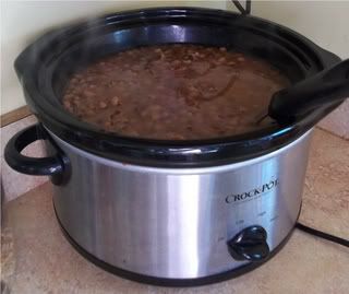 Beans in the Crockpot