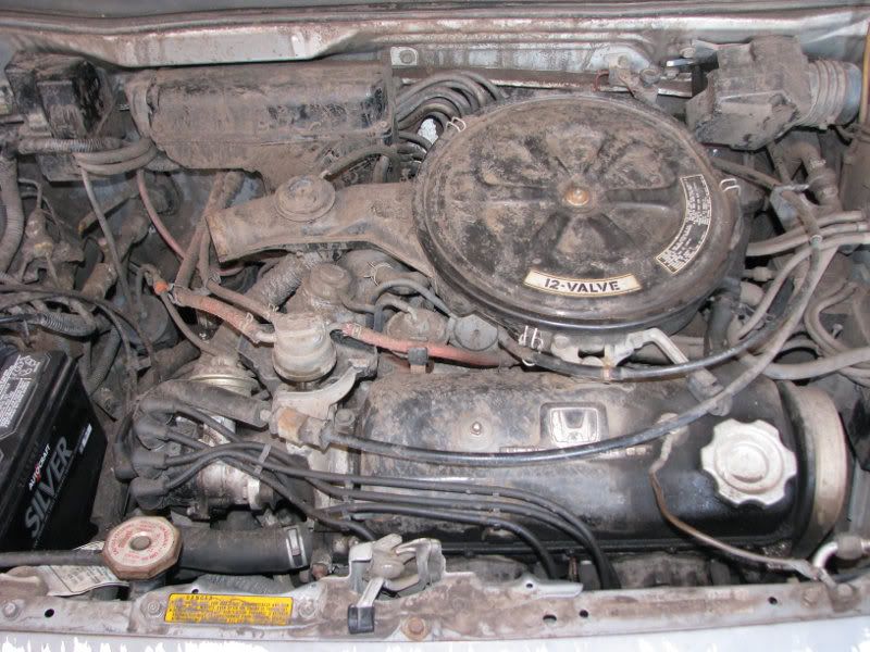 1986 Honda civic wagovan engine rebuild