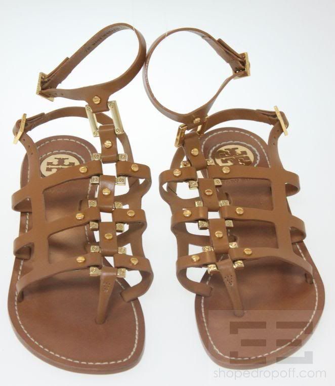 Tan Flat Sandals