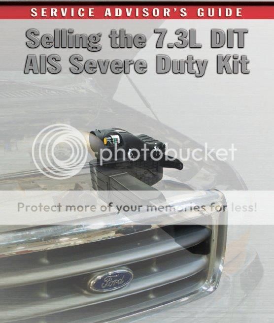 Ford severe duty air induction system ais #9
