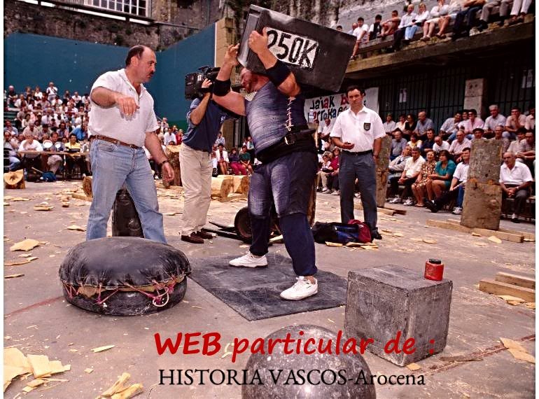 historia-vascos Levantador de piedras