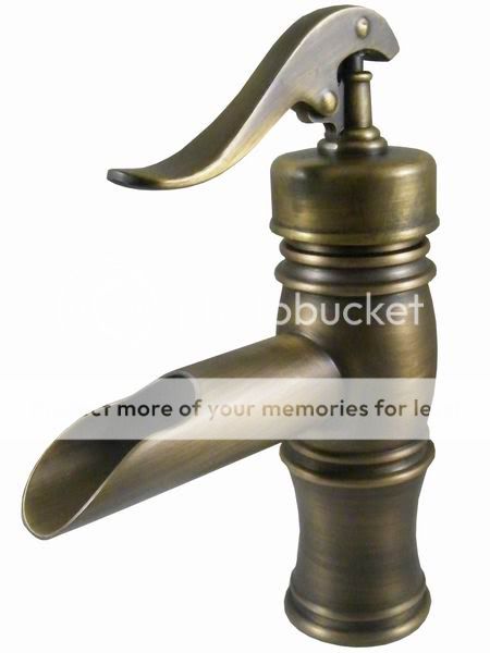 Vintage Bathroom Sink Mixer Tap Faucet w/ Waste,TB88AB  